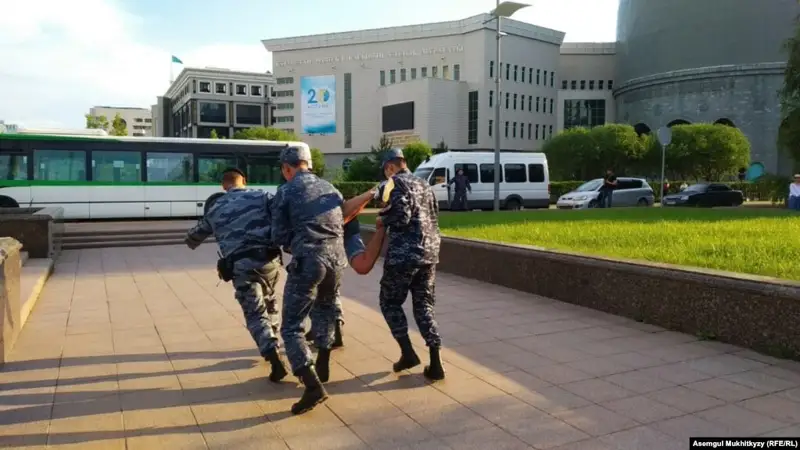 Бас прокуратура: заңсыз митингіге шыққандар жазаланды