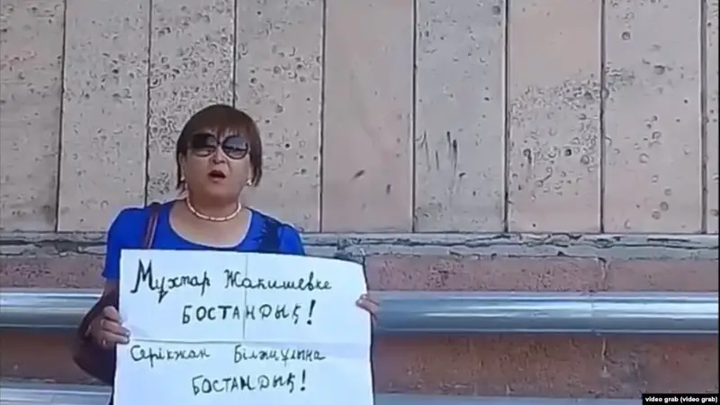 Шымкенттік белсенді саяси тұтқындарды босатуды талап етті