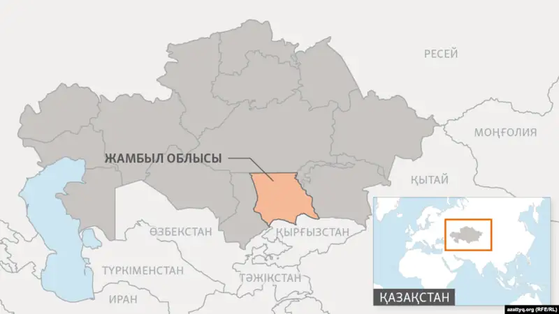 Таразда көпқабатты үй өртенді