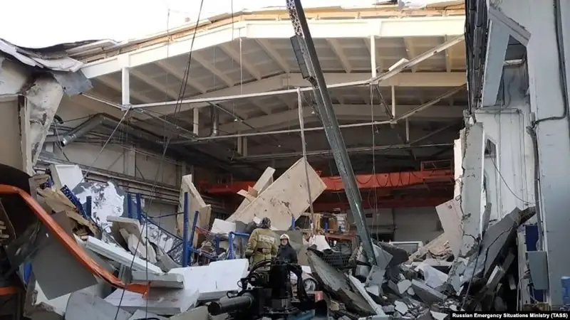 Ресейде тротил өндіретін цехта жарылыс болып, екі адам зардап шекті