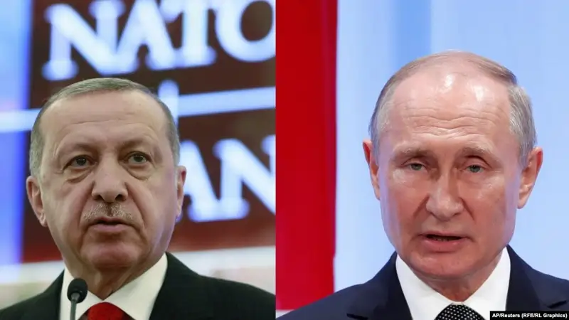 Ердоған мен Путин Сириядағы соғысты талқыламақ