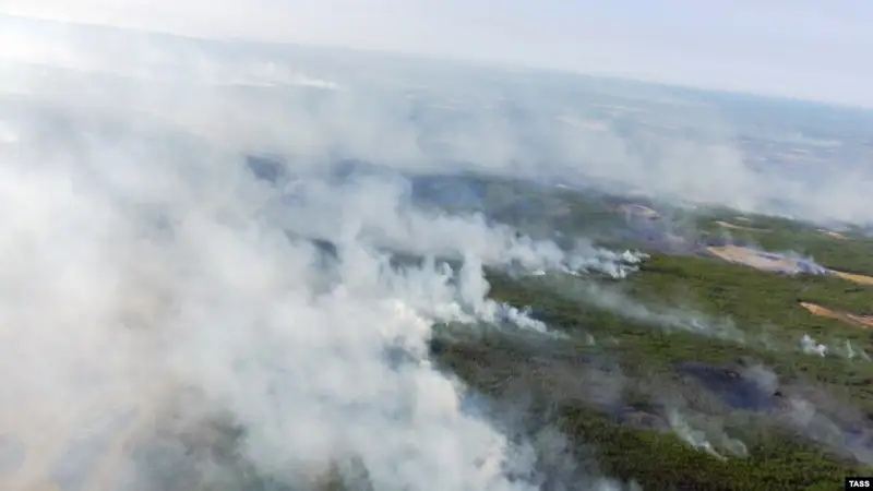 Сібірдегі орман өртінің түтіні Еділ жағалауы мен Қазақстанға жетті