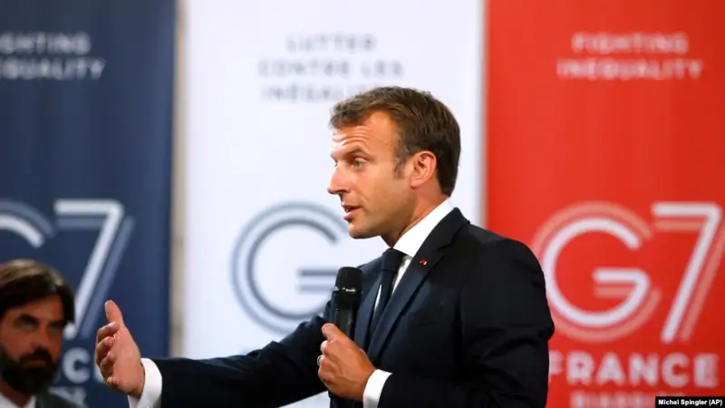 Франциядағы G7 саммитінде Иран, Кашмир, Амазон мәселесі талқыланбақ