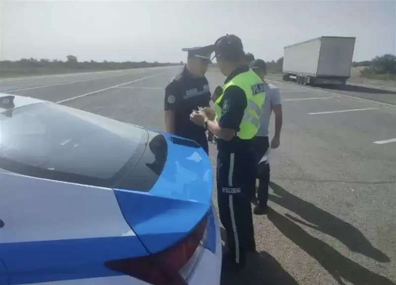 Газ баллон жабдығы бар машиналар айыптұрағына жіберіліп жатыр