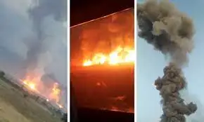 Жарылыстан 32 адам зардап шекті