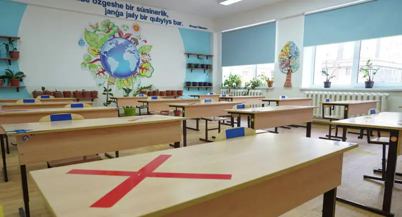 Шымкент 78 пайыз қашықтан білім алуда