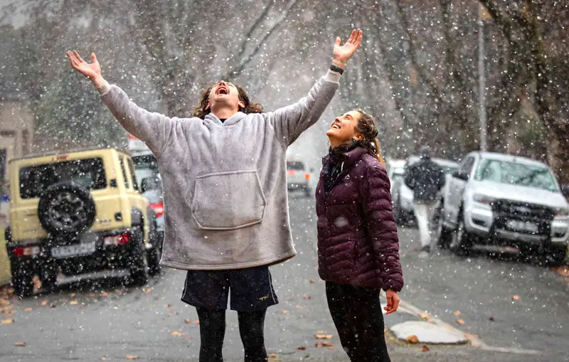 Оңтүстік Африкаға қар жауды