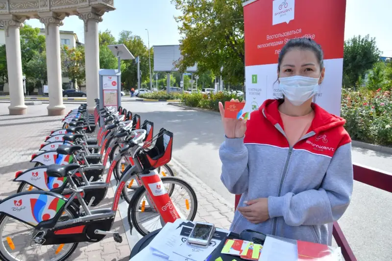 «Shymkent bike» қызметін пайдаланушылар көбейді