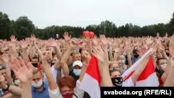 Лукашенкоға қарсы біріккен беларусь оппозициясы ірі акция өткізді