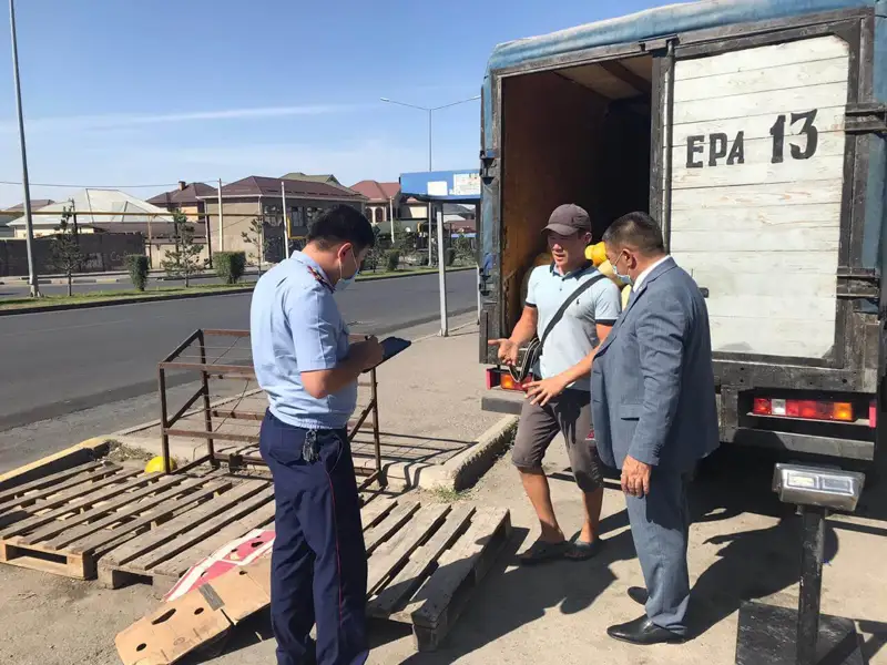 Ретсіз сауда орындарына рейд ұйымдастырылды