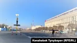 Алматыда митинг өтеді деген күні Республика алаңы жабылды