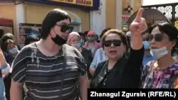 Ақтөбеде саудагерлер орталық базарды ашуды талап етті