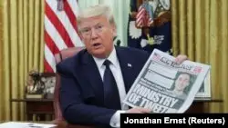 Трамп әлеуметтік желіні реттеу туралы жарлыққа қол қойды
