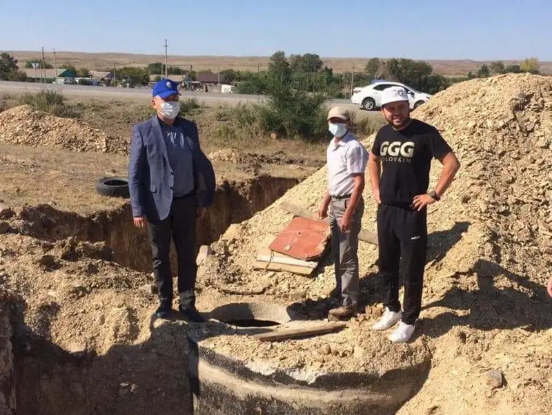 Абай ауданының екі ауылында су құбыры қайта жаңартылды.