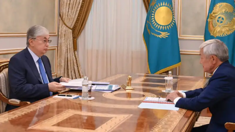 Тоқаев Бердібек Сапарбаевты қабылдады