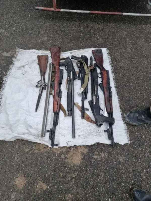Жамбыл облысында қару-жарақ сақталған қойма табылды