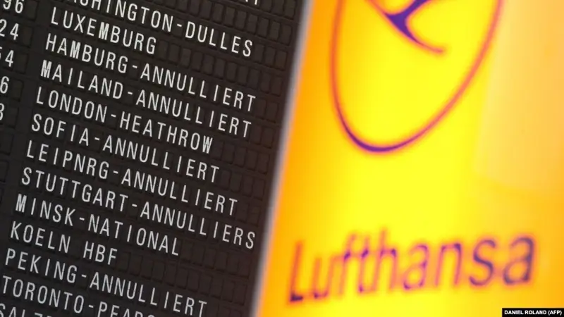 Lufthansa ереуілге байланысты 1300 рейсті тоқтатуға мәжбүр