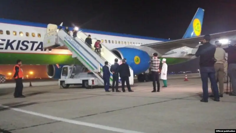 Өзбекстан 64 баланы Ирактан әкелді
