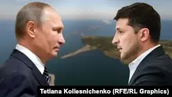Путин мен Зеленский Украина шығысындағы жағдайды талқылады