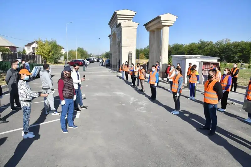 Дүниежүзілік акция аясында сенбілік өтті