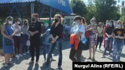 Петропавлда аттракцион қызметкерлері жұмыс істеуге рұқсат беруді сұрады