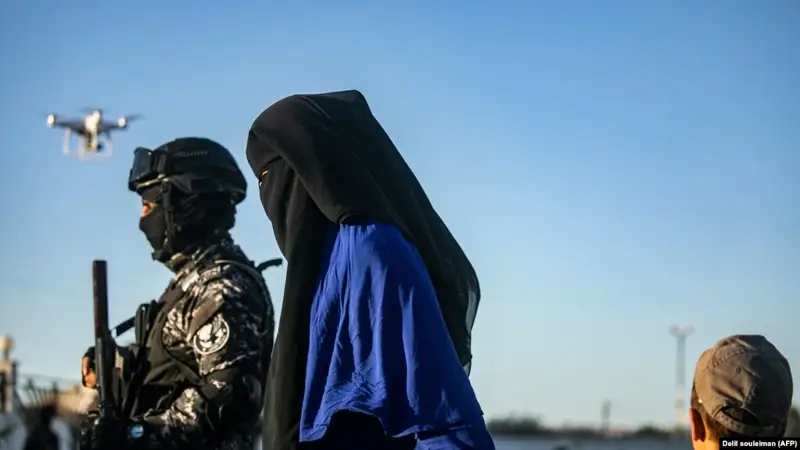 Сириядан оралған қазығұрттық әйел соттан кешірім беруді сұрады