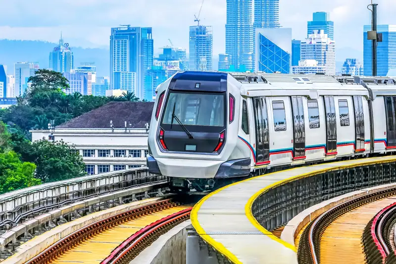 Алматыдан Қонаевқа LRT қатынайды