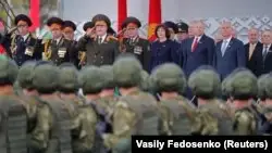 Минскіде Екінші дүниежүзілік соғыстың аяқталуына 75 жыл толуына орай парад өтті