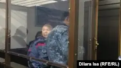 Амангелді Батырбеков сотта. Түркістан қаласы, 12 қараша 2019 жыл.