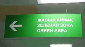 Бір ғана өңір жасыл аймақта