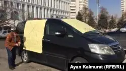 Алматыда белсенді шетел көліктерін жеңілдікпен тіркеуді талап етті