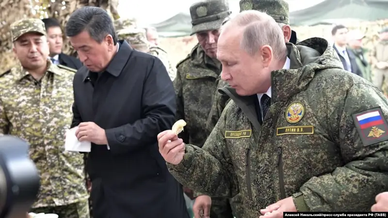 Путин мен Жээнбеков Орынборда кездесті