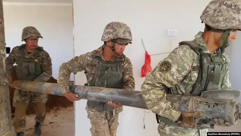 Министрлік: Арыс маңындағы полигонда жарылыс болып, 10 адам зардап шекті