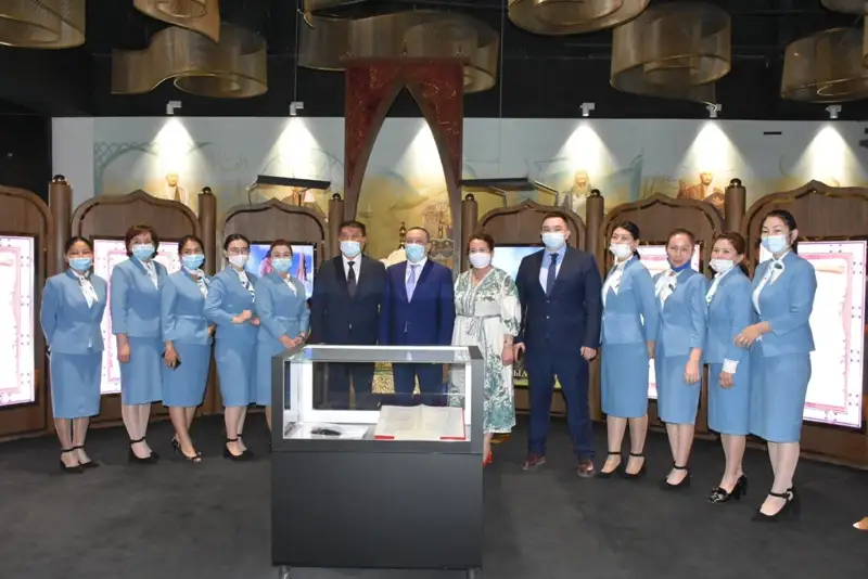 Абылай ханның хаты Түркістанға тапсырылды