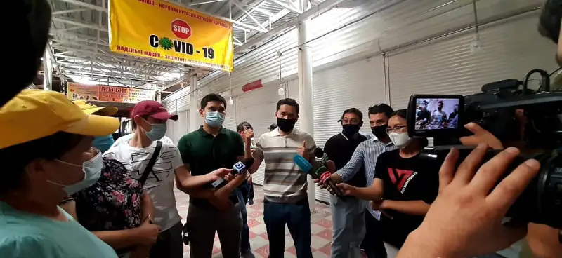 Базарлардың  санитарлық сапасына тексеру жүргізілді