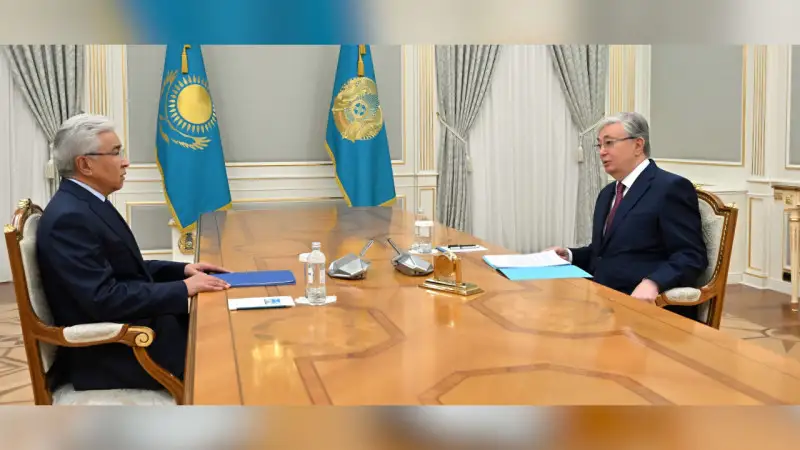 Тоқаев Тасмағамбетовті қабылдады