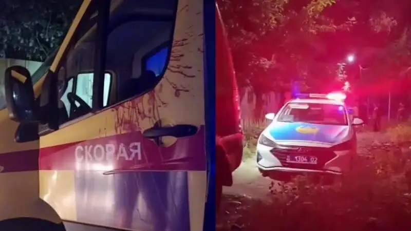 Алматыда жедел жәрдемді қуған полицейлердің видеосы тарады