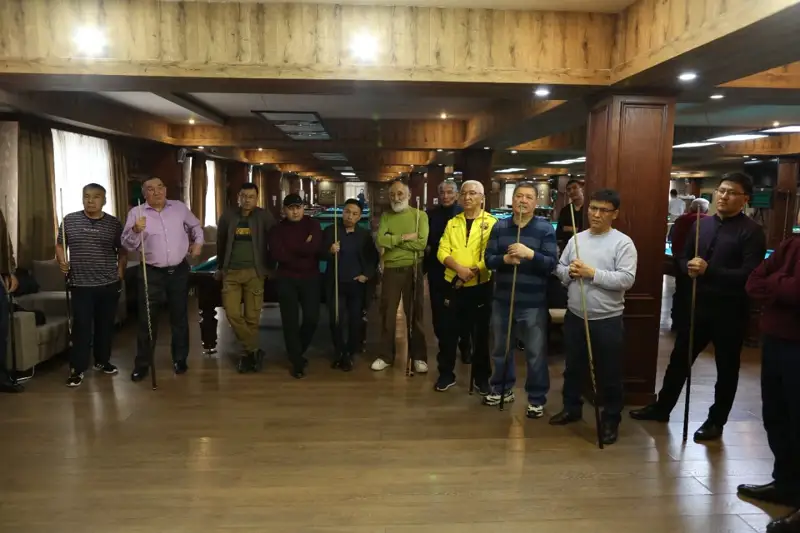 Алматыда БАҚ өкілдері арасында бильярдтан турнир өтіп жатыр