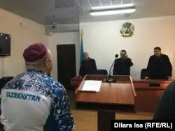 Журналист Амангелді Батырбеков. Түркістан, 9 қаңтар 2020 жыл.