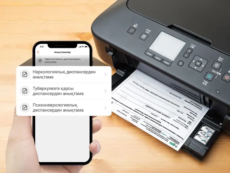 Kaspi.kz, Денсаулық сақтау және Цифрландыру министрлігі  анықтама алу сервисін іске қосты