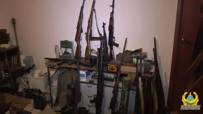 Алматыда қару-жарақты қайта өңдейтін ірі цехтің жұмысы тоқтатылды (видео)