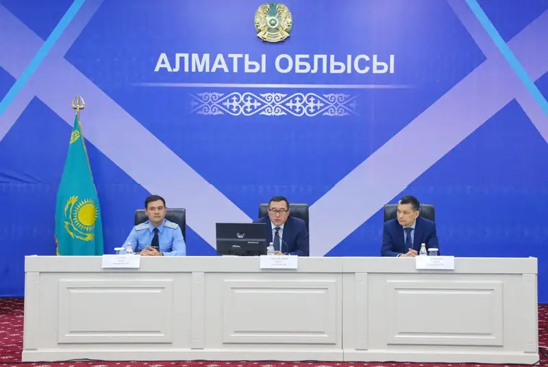 Қонаев қаласында Алматы облысы активінің отырысы өтті
