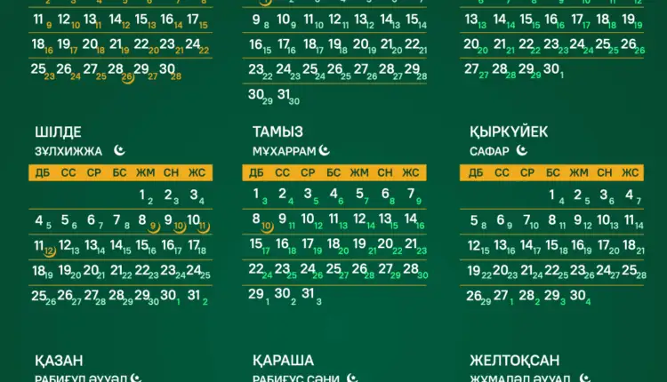 Жалған мейрамдардан жалықтық