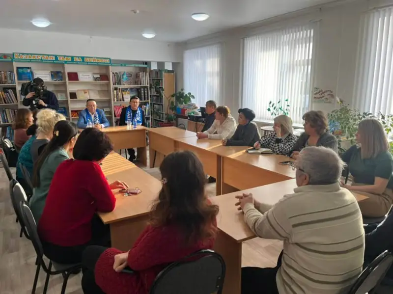 Нұрлан Әуесбаев Шортанды кентінде жұртшылықпен кездесті