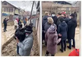 Батпаққа батқан Алғабас тұрғындары әкімдіктен көмек сұрайды (видео)