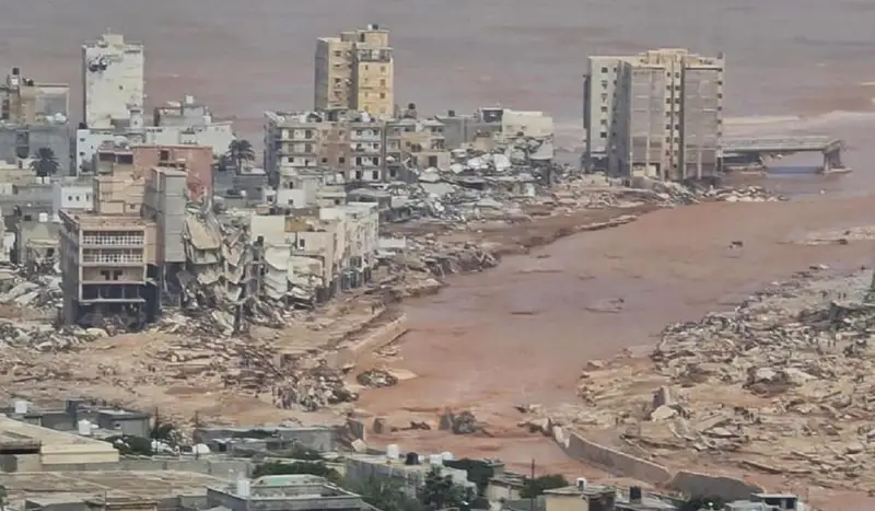 Ливияда болған су тасқыны құрбандарының саны 11 мыңға жетті