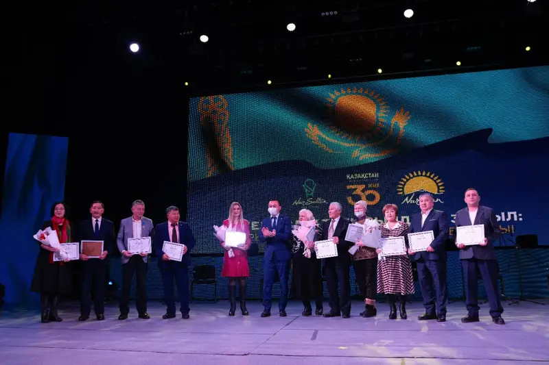 Елордада Тәуелсіздіктің 30 жылдығына арналған салтанатты шара өтті