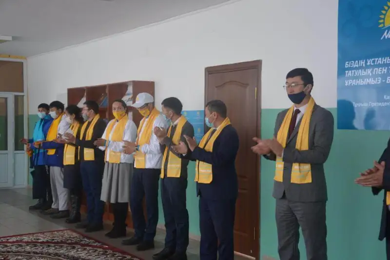 Райымбек ауданында  Nur Otan партиясының штабы ашылды