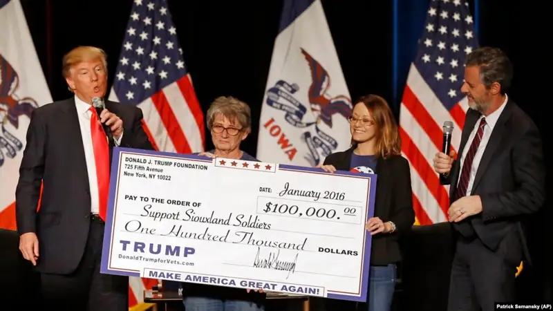 Нью-Йорк соты Трампқа екі миллион доллар айыппұл салды