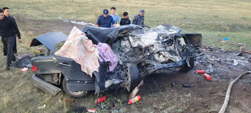 Қарағанды облысында жол апатынан 3 адам қаза тапты